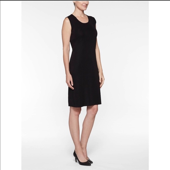 classic black sheath dress